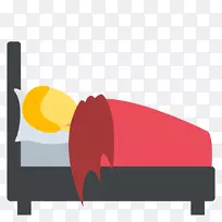 表情卧室枕头毯-表情符号