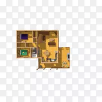 家具平面图-洋娃娃屋