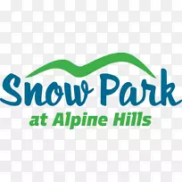 高山雪山公园标志冒险公园-公园