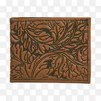 木材污渍钱包木雕长方形钱包