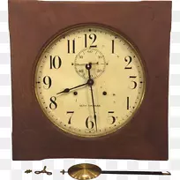 托马斯顿壁炉架钟摆钟古董钟