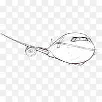 波音777X飞机波音787梦想飞机-飞机