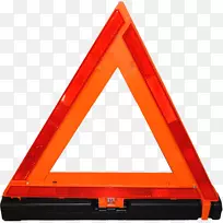 三角形平行线紧急安全慢速行驶车辆-三角形