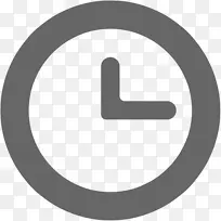 计算机图标时钟符号共享图标时钟