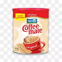 咖啡配热巧克力非乳制品奶油咖啡风格