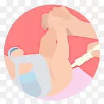 婴儿气妊娠疼痛气胀-妊娠