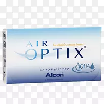 O2Optix隐形眼镜空气Optix aqua多焦点空气Optix夜以继日