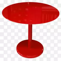 桌子红色家具烛台玻璃桌