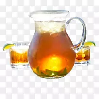 冰茶、绿茶、汽水饮料.茶