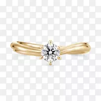 钻石订婚戒指结婚戒指永恒戒指-钻石