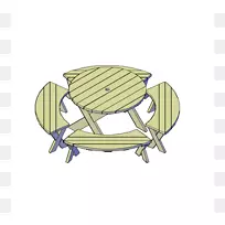 椅子花园家具角椭圆形椅子