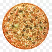 加利福尼亚式比萨饼西西里披萨素食派送披萨