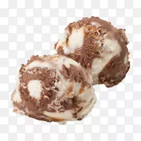 雪糕巧克力松露雪糕巧克力球冰淇淋