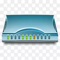 调制解调器计算机图标无线路由器调制解调器