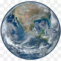 地球系统科学蓝大理石平板地球全球变化地球
