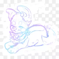 犬科视觉艺术狗素描-这里