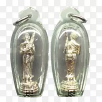 泰国佛像护身符银器泰国-银器