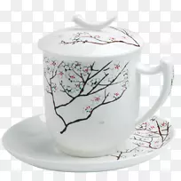咖啡杯壶瓷茶杯壶