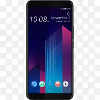 HTC U11+Plus双(工厂解锁)128 GB 6.0“qHD 6GB 4G LTE-智能手机