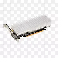 显卡和视频适配器NVIDIA GeForce GT 1030 GDDR 5 SDRAM千兆字节技术.低轮廓