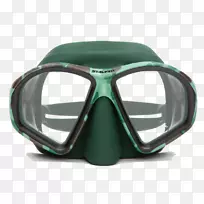潜水和浮潜面具，护目镜，自由潜水设备.面具
