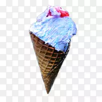 冰淇淋锥-冰淇淋