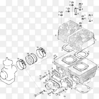 软管夹垫圈螺纹杆螺钉BRP-RotaxGmbH&Co.公斤螺丝钉