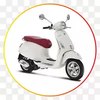 摩托车Vespa GTS Piaggio Vespa Primavera-滑板车