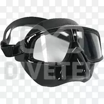 护目镜潜水和潜水面具水肺/肺技术潜水套水下潜水面罩
