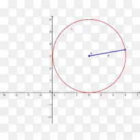 点圆平面中心几何圆