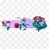 FabbébéPokémon x和y Floette花卉花期-Pokémon艺术学院