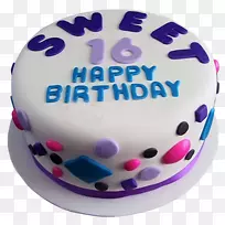 生日蛋糕甜蜜十六蛋糕装饰-生日