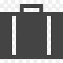 手提箱电脑图标旅行行李箱