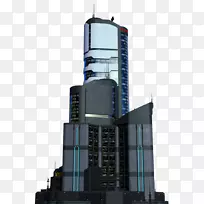 摩天大楼公司总部高层建筑塔楼-摩天大楼