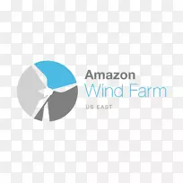 亚马逊风电场德州标志福勒山脊风电场风力发电