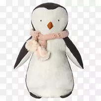 毛绒动物和可爱玩具企鹅北极熊宝宝-企鹅