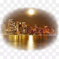 天际线城市景观摄影纽约市-城市景观