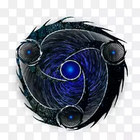 钴蓝眼羽-创造性黑洞