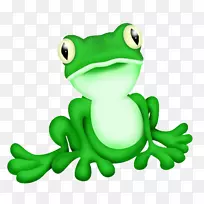 红眼树蛙网页设计剪贴画青蛙