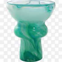 花瓶陶瓷绿松石花瓶