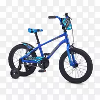 猫鼬自行车蓝色山地车小灵通自行车-自行车