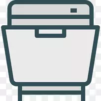 洗衣机，电脑图标，梳妆台，家庭用品，洗碗