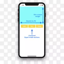 iphone x iphone 8移动应用程序开发-绿色屏幕