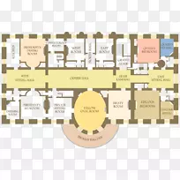 西翼东翼白楼地下室平面图