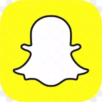 Snapchat社交媒体Snap Inc.徽标信息应用-Snapchat