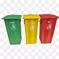 垃圾桶、废纸篮、塑料回收垃圾桶