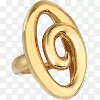 结婚戒指彩色金身珠宝戒指