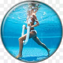 水上健美操有氧运动身体健身健美操