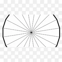 自行车车轮绕白点角-圆圈