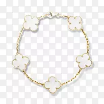 Van Cleef&Arpels耳环，手镯，珠宝首饰.珠宝